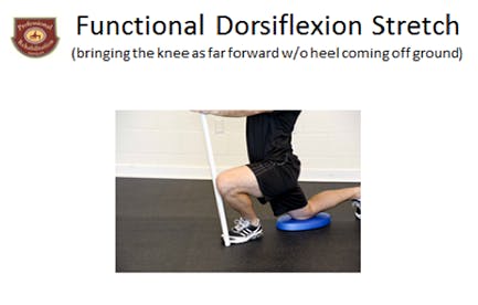 Functional Dorsiflexion Stretch