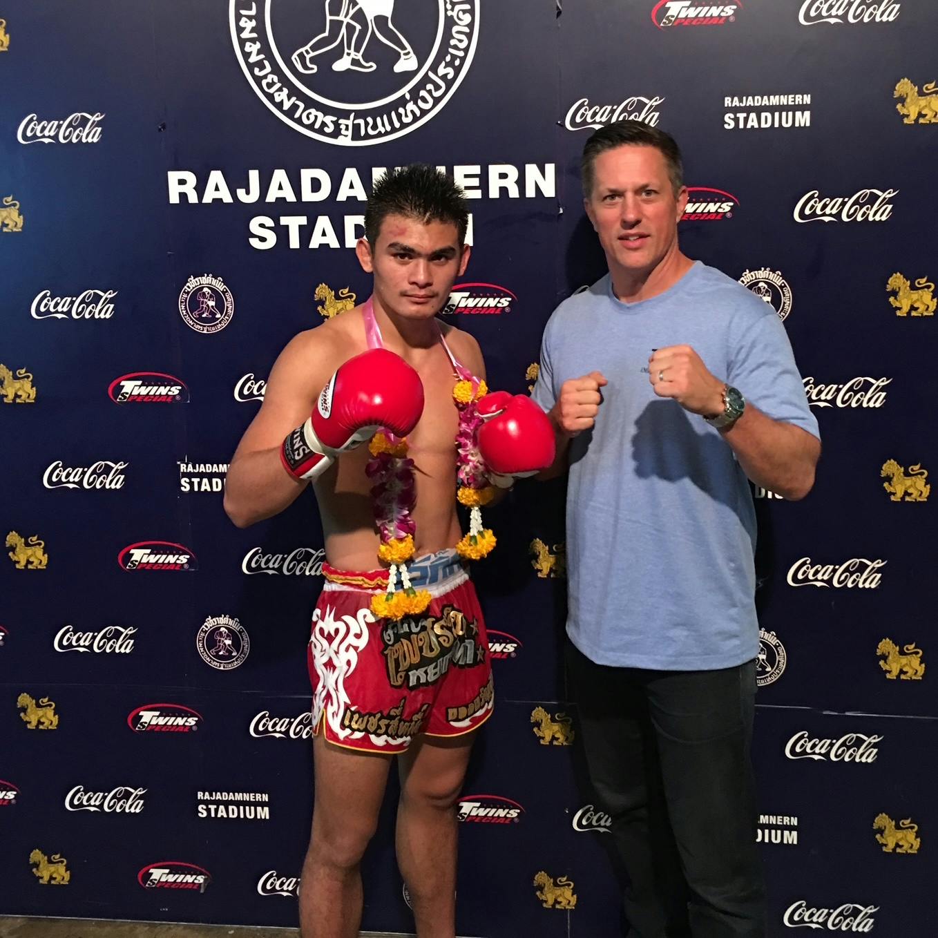DR. Rick and Thai Boxer